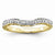 14k Yellow Gold Diamond Wedding Band