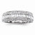 14k White Gold Diamond Wedding Band