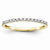 14k Yellow Gold Diamond Wedding Band