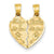 14k Gold 2 piece Break-apart Big Sister & Little Sister Charm hide-image