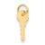 14k Gold Key Charm hide-image