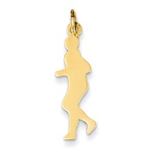 14k Gold Runner Charm hide-image