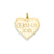 Class of 2013 Heart Charm in 14k Gold