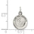 Antiqued First Holy Communion Medal, Charm in Sterling Silver